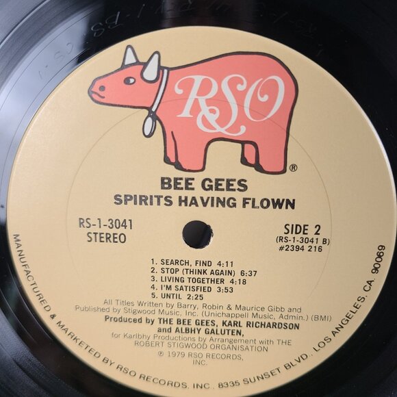 Bee Gees Spirits Having Flown (Record, 1979) - Picture 7 of 13